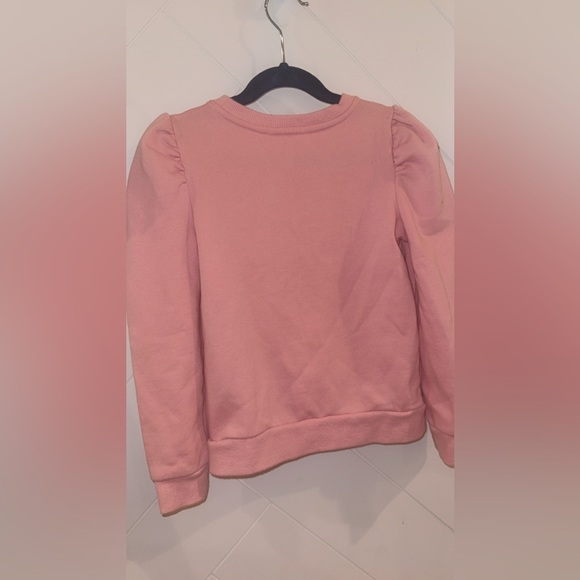 NWOT Janie and Jack x American Girl Holiday Wrapped in a Bow Pink Sweatshirt 7 - Picture 8 of 9